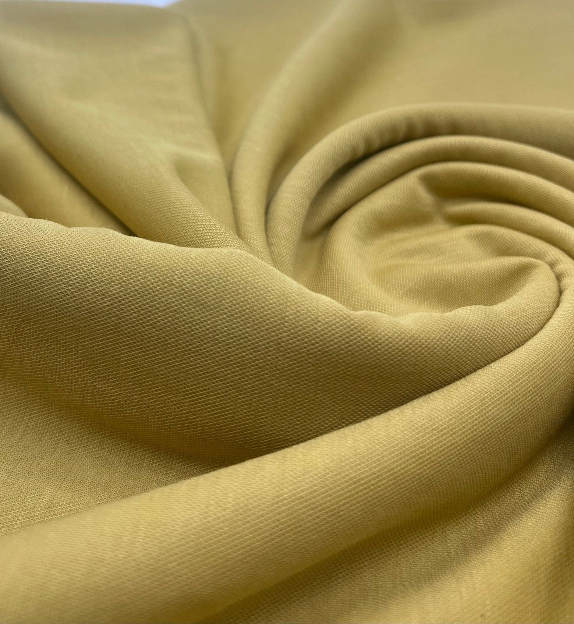 Mustard Linen Look Non Stretch Fabric - T9 Fabrics
